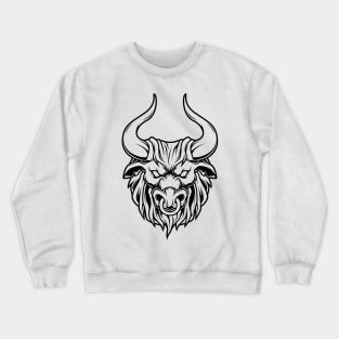 Minotaur head Crewneck Sweatshirt